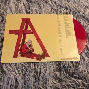 billie eilish vinyl record don’t smile at me